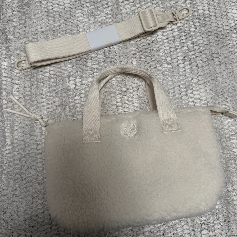 Plush Teddy Mini tote bag